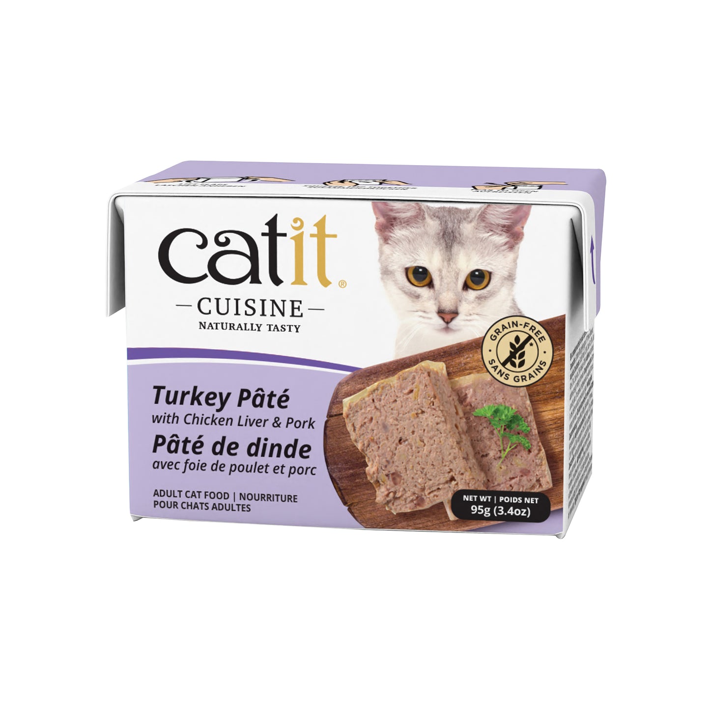 Catit Cuisine Turkey Pâté with Chicken Liver & Pork - 95 g