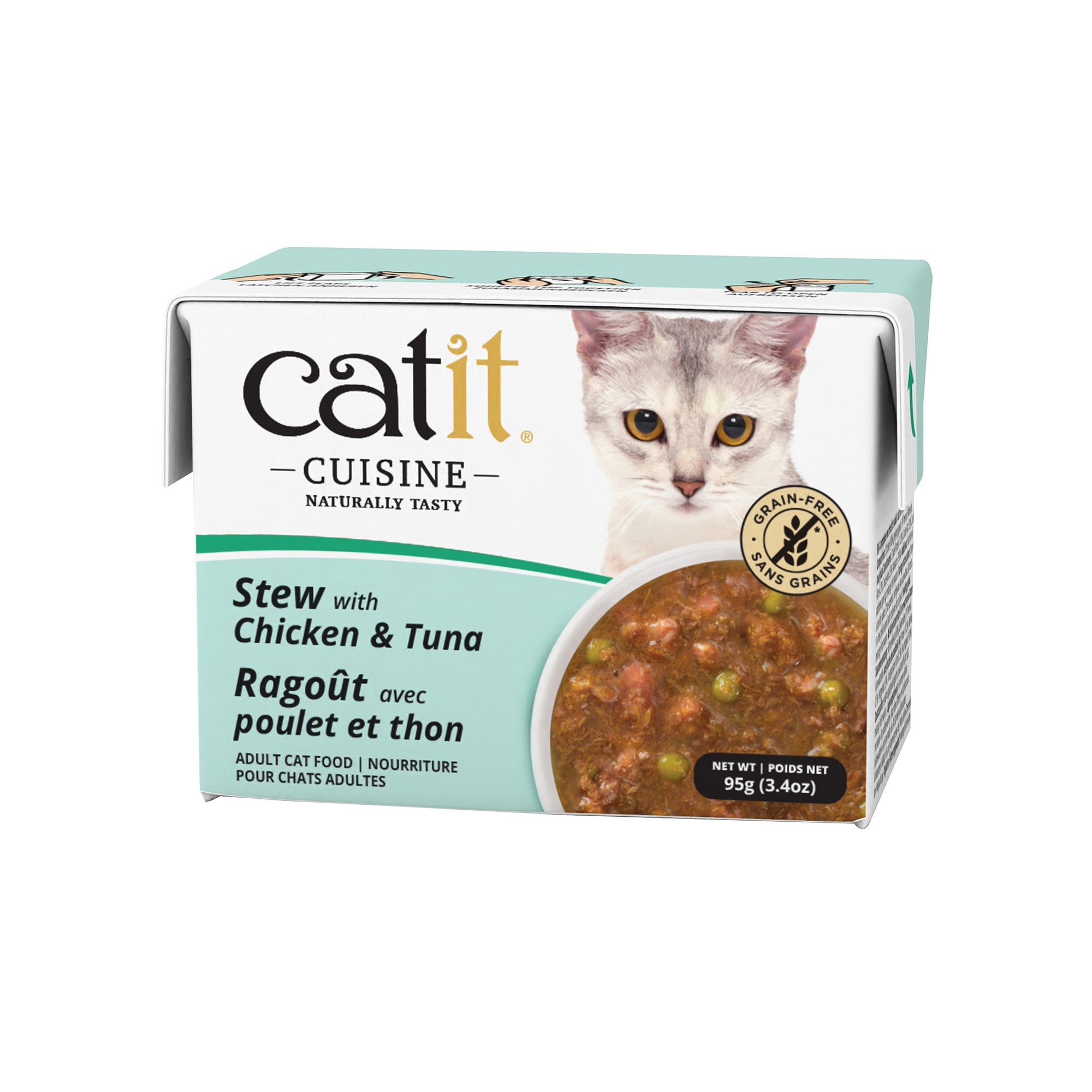 Catit Cuisine Stew with Chicken & Tuna - 95 g – Best Cat