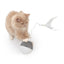 Catit PIXI Spinner Electronic Cat Toy - White & Grey