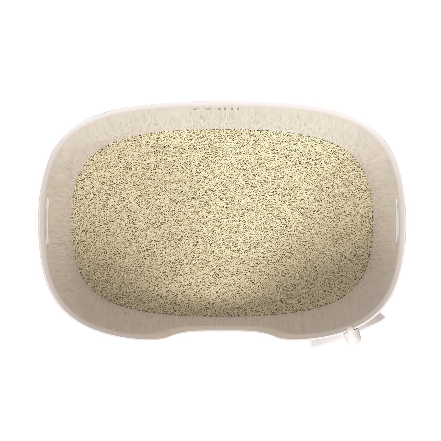 Catit Loo Litter Box with Scoop - White