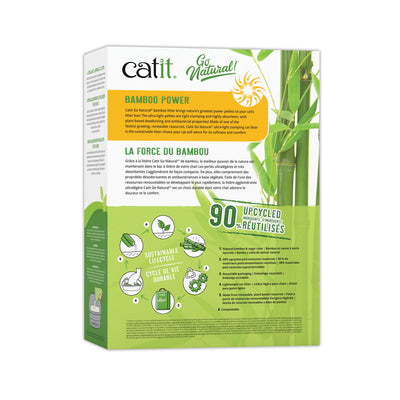 Catit Go Natural! Ultra-Light Clumping Cat Litter - Vanilla - 3.6 kg (7.9 lbs) Box
