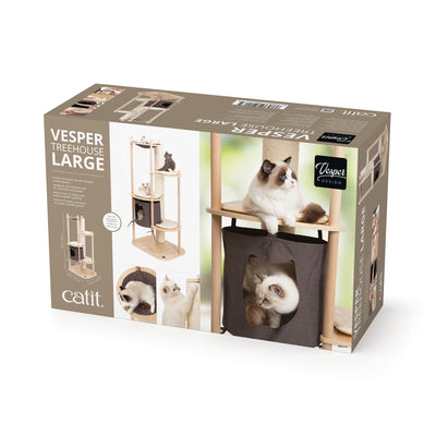 Catit Vesper Treehouse - Large - 72 x 57.5 x 163 cm (28.3 x 22.6 x 64.1 in)
