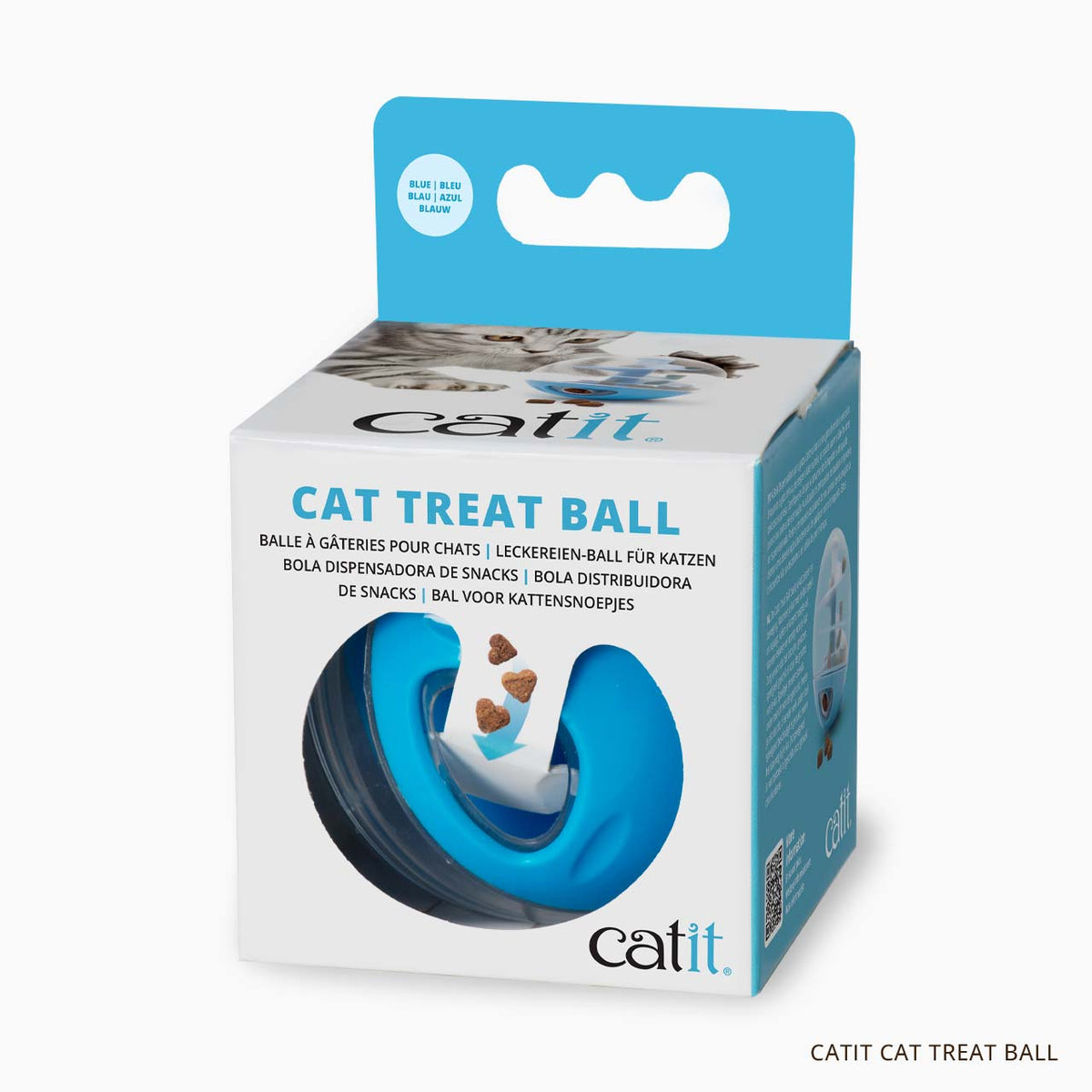 Catit Cat Treat Ball - Blue