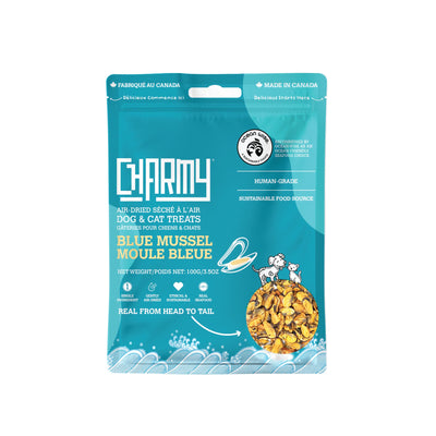 Charmy Air-Dried Treats Blue Mussel 3.5oz