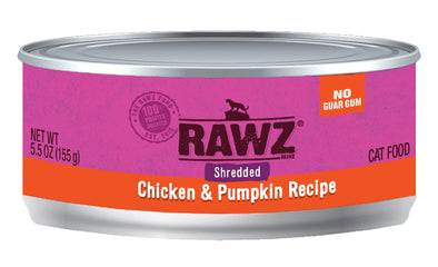 RAWZ® SHREDDED CHICKEN & PUMPKIN RECIPE WET CAT FOOD