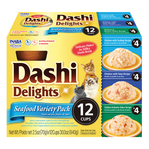 Churu Dashi Delights Seafood Variety Pack (12ct)