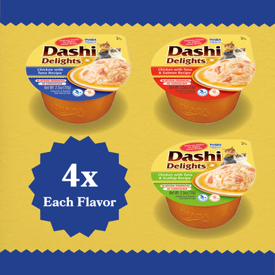 Churu Dashi Delights Tuna Variety Pack (12ct)