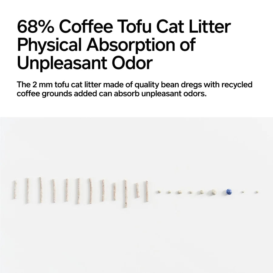Coffee & Bentonite Mix Clumping Litter
