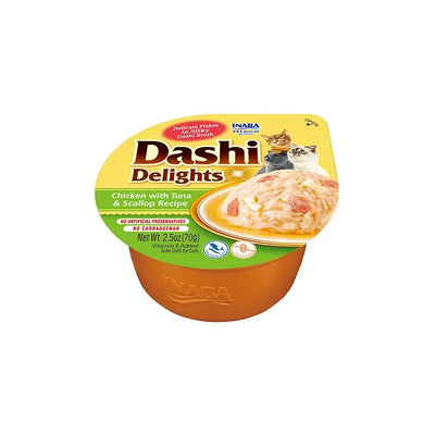 Churu Dashi Delights Chicken with Tuna & Scallop Recipe