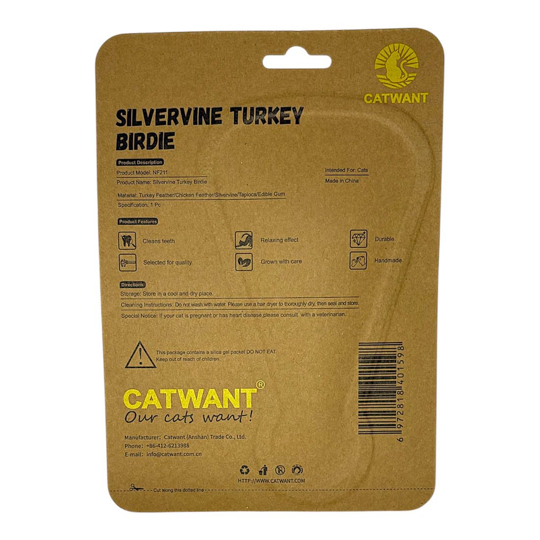 Silvervine Birdie