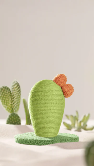 Mini Cactus Scratching Post