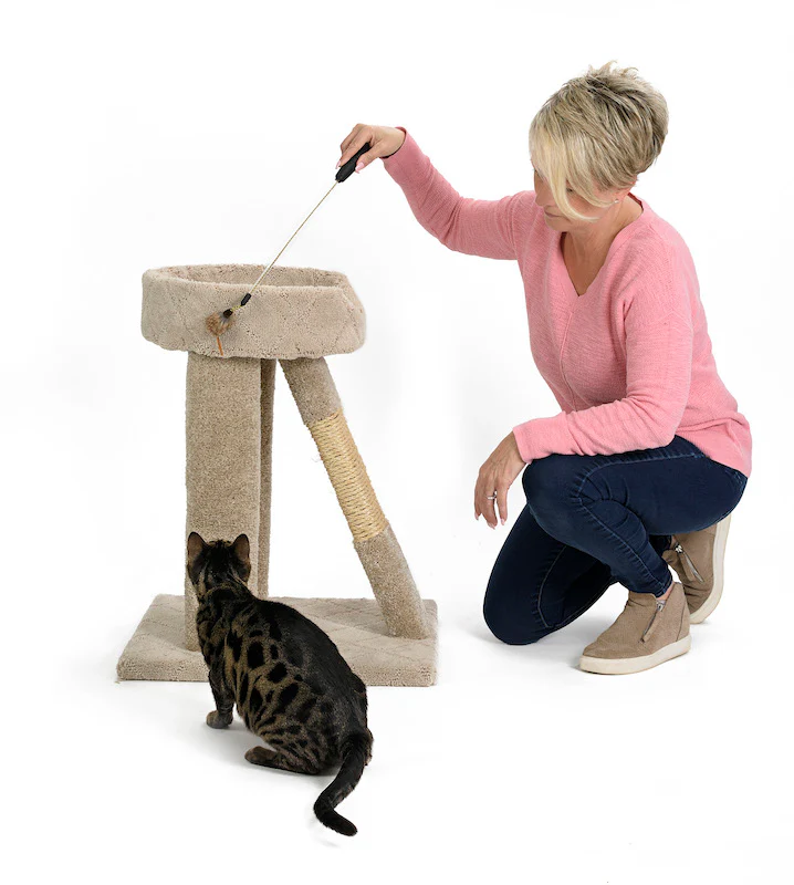 Adjustable String Wand Toy - Mouse