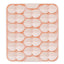 Dexypaws Square Hide and Seek Silicone Snuffle Mat, Blush Pink Cat Dog 1pc