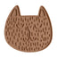 Dexypaws Purrr-lick Cat Face Enrichment Licking Mat, Orange Cat Dog 1pc