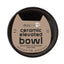 Dexypaws Raised Ceramic Cat Bowl, Black with Gold Fish Cat 7oz 1pc