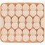 Dexypaws Square Hide and Seek Silicone Snuffle Mat, Nude Cat Dog 1pc