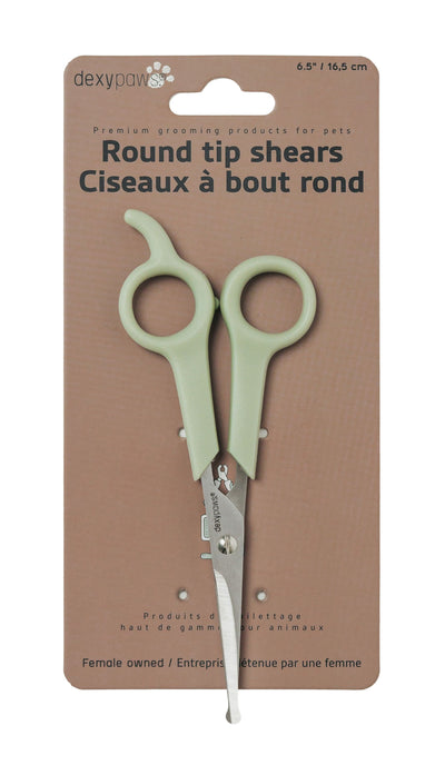 Dexypaws Round Tip Shears 6.5"