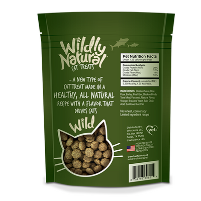 FRUITABLES WILDLY NATURAL TUNA FLAVOUR CAT TREAT 2.5 OZ