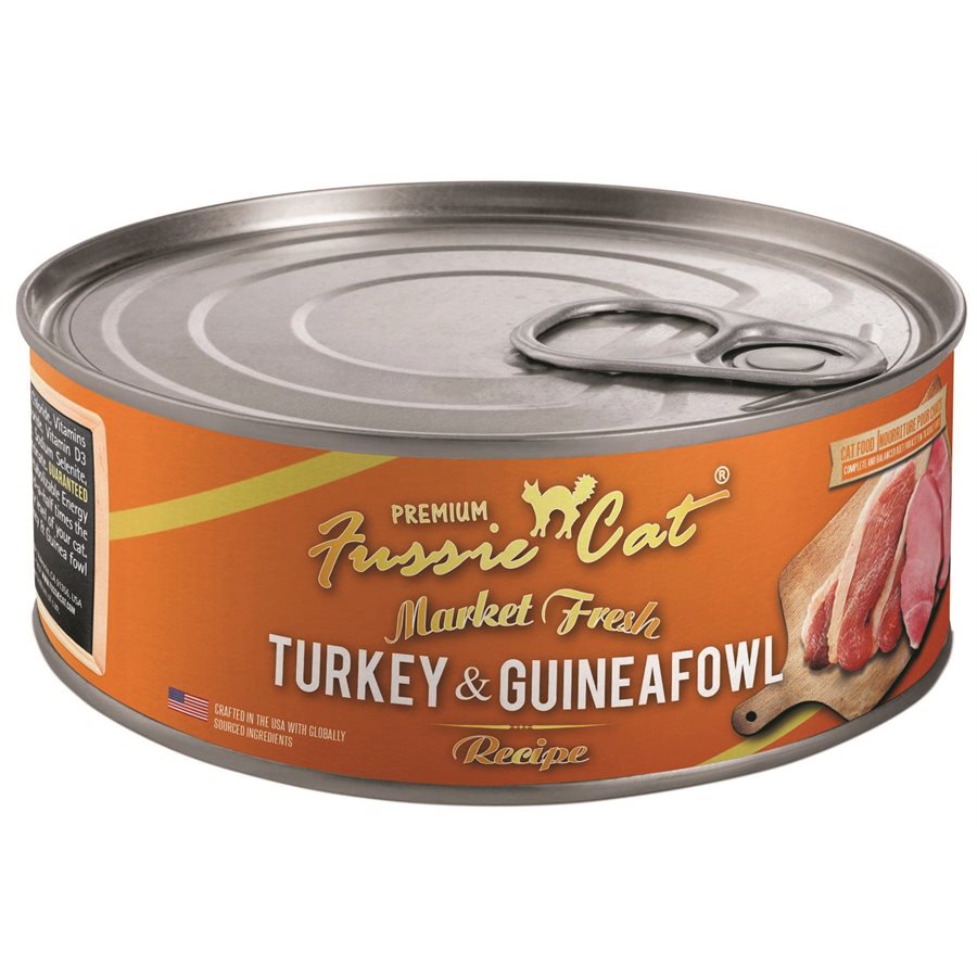 Fussie Cat Market Fresh Turkey and Guinea Fowl 5.5oz