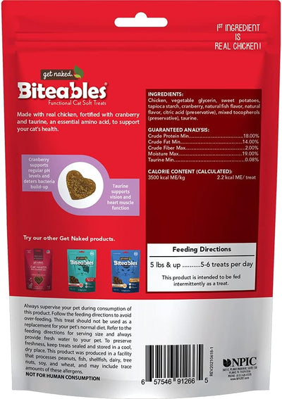 Get Naked® Biteables® Cat Health+ Functional Soft Treats 3oz