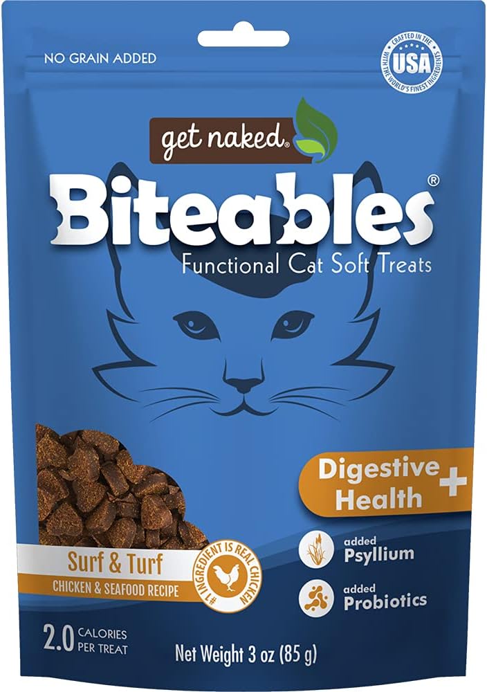 Get Naked® Biteables® Digestive Health+ Functional Cat Soft Treats 3oz