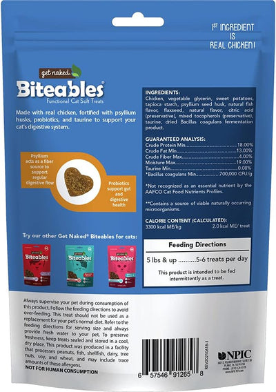 Get Naked® Biteables® Digestive Health+ Functional Cat Soft Treats 3oz