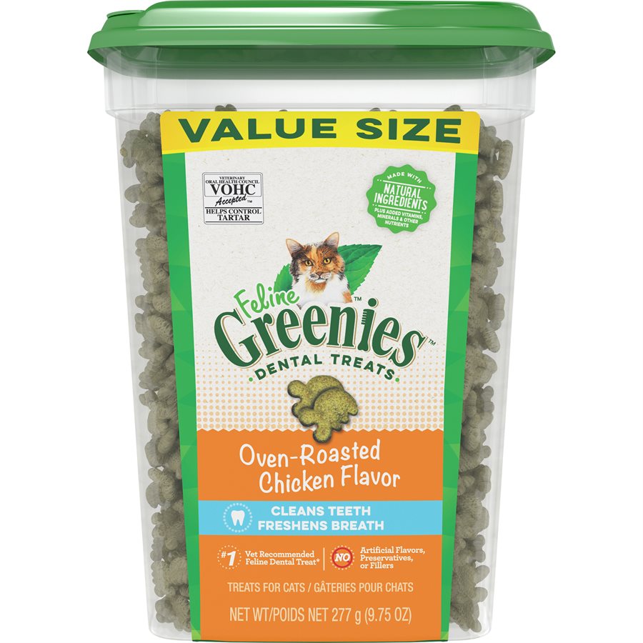 Greenies Feline Chicken Complete Dental Treat