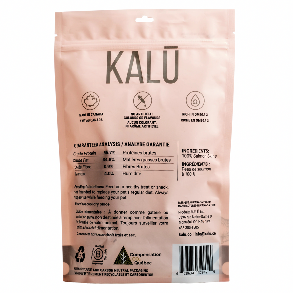 Dehydrated Salmon Skin