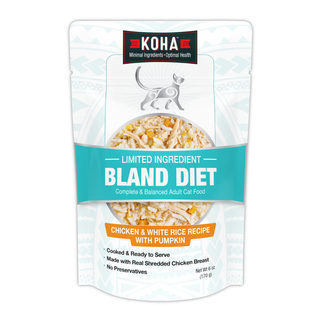 Cooked Cat Food - LID Bland Diet - Chicken & White Rice Recipe with Pumpkin - Adult