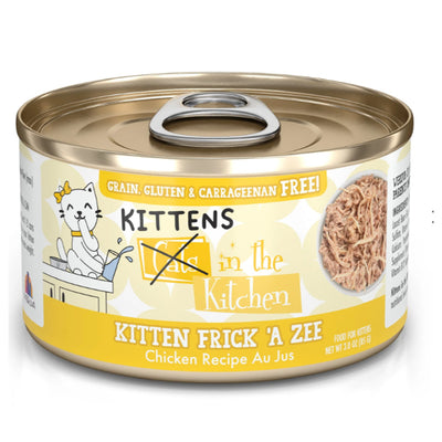 Weruva Kittens in the Kitchen Kitten Frick 'A Zee - Chicken Recipe Au Jus, 3oz