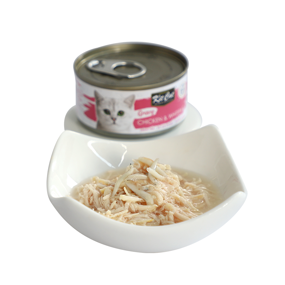 Chicken & Whitebait - Gravy Canned Food