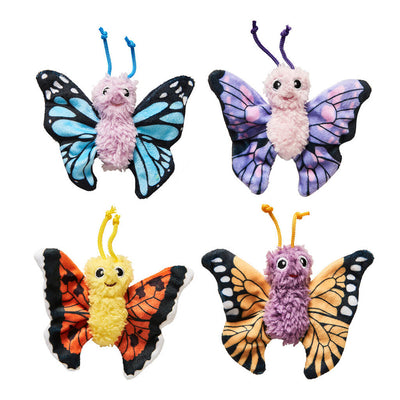 LOVE THE EARTH BUTTERFLY ASSORTED 4" CAT TOY
