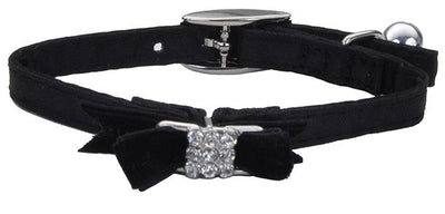 Li'l Pals Safety Kitten Collar With Silk Bow (Colour Variation)