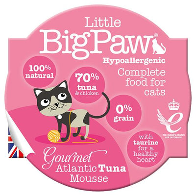 Little Big Paw Gourmet Atlantic Tuna Mousse 85g