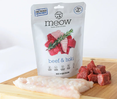 Meow Beef & Hoki Freeze Dried