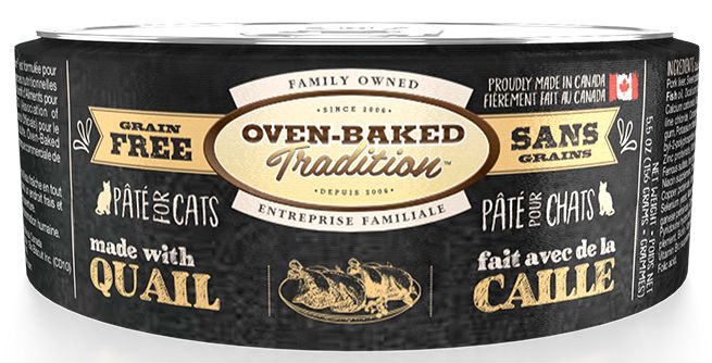 Oven-Baked Tradition Grain Free QUAIL PATE 5.5oz
