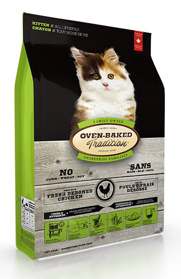 Oven-Baked Tradition Kitten All-Lifestyle DEBONED CHICKEN Dry Food
