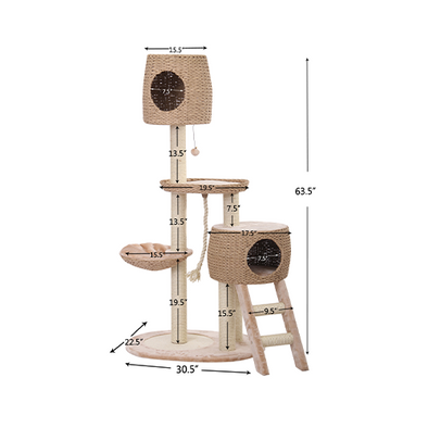 CO-OP MULTI 4-LEVEL CAT TREE WITH CONDO & TEASER