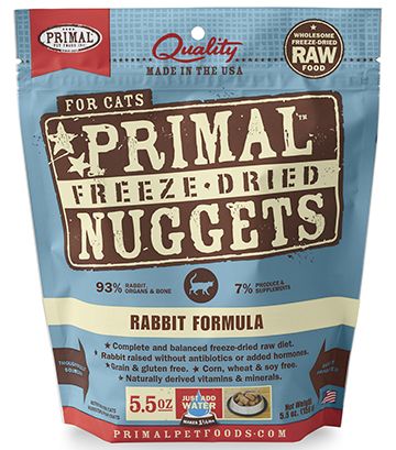 Primal Freeze Dried Nuggets Rabbit Formula