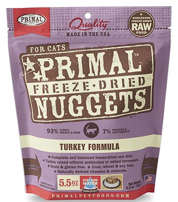 Primal Freeze Dried Nuggets Turkey Formula