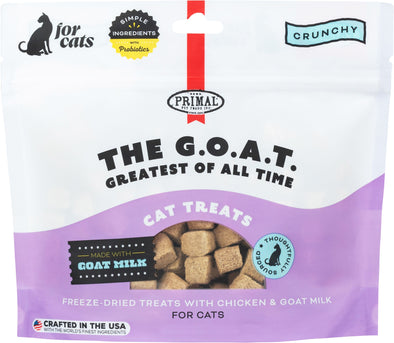 Primal The G.O.A.T Chicken and Goat Milk Cat Treats 2oz