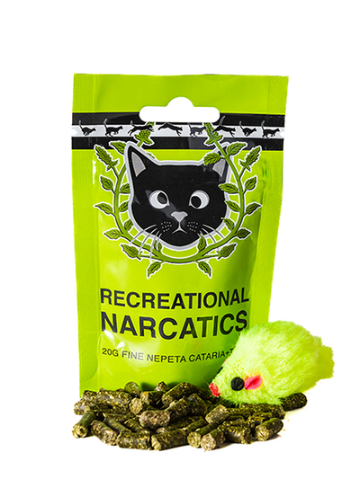 Recreational Narcatics Cat Toy + Pelletized Catnip - 20g bag