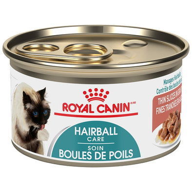 Royal Canin Feline Care Nutrition Hairball Care Thin Slices in Gravy Cat 3oz