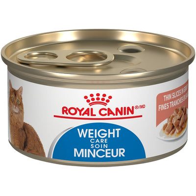 Royal Canin Feline Care Nutrition Weight Care Thin Slices in Gravy Wet 3oz