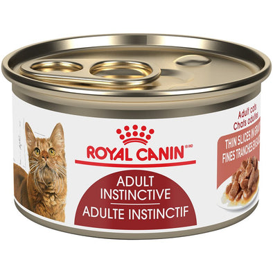 Royal Canin Feline Health Nutrition Adult Instinctive Thin Slices in Gravy Cat 3oz