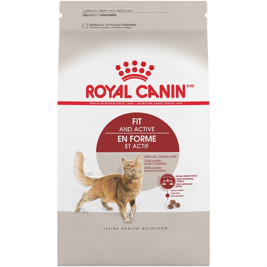 [C] Royal Canin Feline Health Nutrition Fit And Active Adult Cat Dry 7LBS (BB: Nov 16 2024)