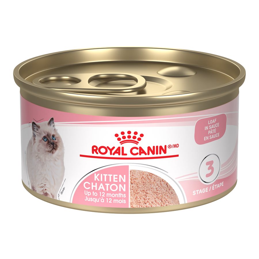 Royal Canin Feline Health Nutrition Kitten Loaf in Sauce