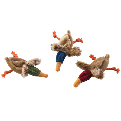 SKINNEEEZ Duck Cat Toy Assorted 4.75"