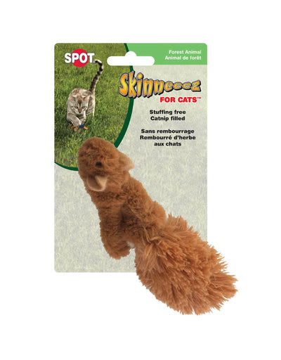 SKINNEEEZ Forest Creatures Cat Toy Assorted 4.75"