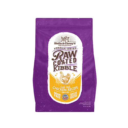 STELLA & CHEWY'S® CAGE-FREE CHICKEN RECIPE RAW COATED KIBBLE DRY CAT FOOD